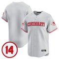 Cincinnati Reds Blank Player Gray HOLBERT Vapor Premier Limited Home Stitched Jerseys