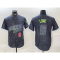 Tampa Bay Rays #8 Brandon Lowe Charcoal HOLBERT 2024 City Connect Player Number Limited Cool Base Jerseys