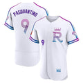 Kansas City Royals #9 Vinnie Pasquantino Player White HOLBERT 2026 City Connect Limited Elite Home Stitched Jerseys