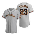 San Francisco Giants #23 Joc Pederson Gray HOLBERT Flex Base Stitched Jersey
