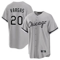 Chicago White Sox #20 Miguel Vargas Player Gray HOLBERT Home Game Stitched Jerseys