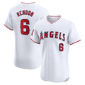 Los Angeles Angels #6 Anthony Rendon White HOLBERT Home Elite Player Jersey