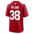 A.Cardinals #38 Chad Ryland Cardinal HOLBERT Team Game Jersey
