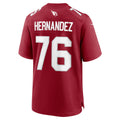 A.Cardinals #76 Will Hernandez Cardinal HOLBERT Team Game Jersey