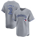 Toronto Blue Jays #2 Justin Turner Gray HOLBERT Cool Base Stitched Jersey