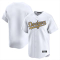 Los Angeles Dodgers Blank Player White Gold HOLBERT Collection Limited Home Stitched Jerseys
