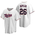 Minnesota Twins #26 Max Kepler White HOLBERT Cool Base Stitched Jersey