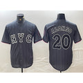 New York Mets #20 Pete Alonso Grey HOLBERT 2024 City Connect Cool Base Stitched Jersey