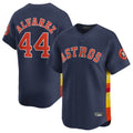 Houston Astros #44 Yordan Alvarez Player Navy HOLBERT Home Limited Stitched Jerseys