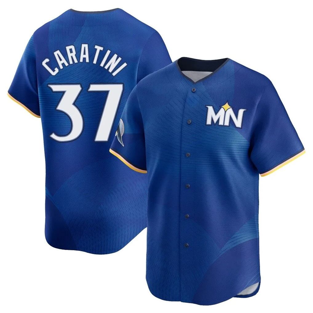 Minnesota Twins #37 Victor Caratini Player Royal HOLBERTCity Connect Limited Home Stitched Jerseys