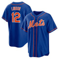 New York Mets #12 Francisco Lindor Royal HOLBERT Big & Tall Alternate Replica Player Jersey