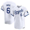 Kansas City Royals #6 Jonathan India Player White HOLBERT Alt Limited Home Stitched Jerseys