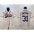Detroit Tigers #31 Riley Greene White HOLBERT With Patch Cool Base Stitched Jersey