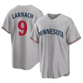 Minnesota Twins #9 Trevor Larnach Player Gray HOLBERTGame Limited Home Stitched Jerseys
