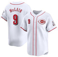 Cincinnati Reds #9 Matt McLain White HOLBERT Home Limited Stitched Jersey