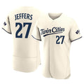 Minnesota Twins #27 Ryan Jeffers Player Cream HOLBERTHome Limited Elite Stitched Jerseys