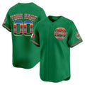 Custom Chicago Cubs Mexico Vapor Premier Limited Jersey ¨C Green HOLBERT