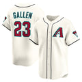 Arizona Diamondbacks #23 Zac Gallen Cream HOLBERT Home Limited Player Jersey