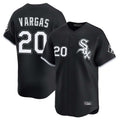 Chicago White Sox #20 Miguel Vargas Player Black HOLBERT Limited Home Stitched Jerseys