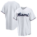 Miami Marlins White HOLBERT Home Replica Team Jersey