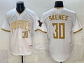 Pittsburgh Pirates #30 Paul Skenes White HOLBERT 2026 City Connect Stadium Stitched Jersey