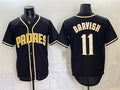 San Diego Padres #11 Yu Darvish 2026 Fashion Replica Black HOLBERT Out Stitched Jersey