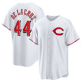 Cincinnati Reds #44 Elly De La Cruz White HOLBERT Alternate 2 Replica Jersey