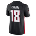 A.Falcons #18 Kirk Cousins Black HOLBERT Vapor F.U.S.E. Limited Jersey