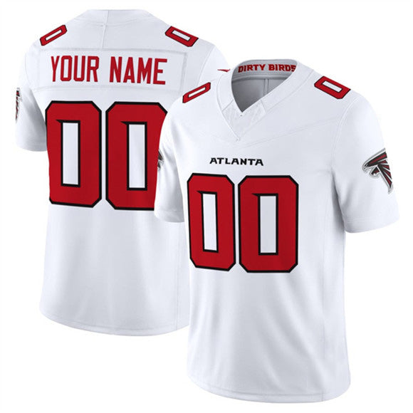 Custom A.Falcons Active Player White HOLBERT 2026 New F.U.S.E. Vapor Untouchable Limited Stitched Jersey