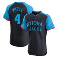 Arizona Diamondbacks #4 Ketel Marte Player Black HOLBERT National League All-Star Limited Elite Home Game Stitched Jerseys