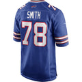B.Bills #78 Bruce Smith Royal HOLBERT Game Retired Player Jersey