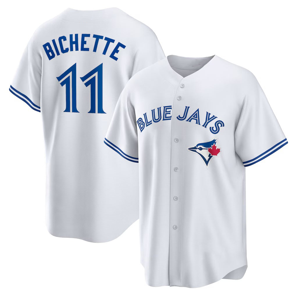 Toronto Blue Jays #11 Bo Bichette White HOLBERT Replica Player Jersey