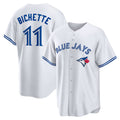 Toronto Blue Jays #11 Bo Bichette White HOLBERT Replica Player Jersey