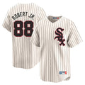 Chicago White Sox #88 Luis Robert Jr Player Cream HOLBERT Cooperstown Collection Limited Home Stitched Jerseys