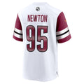 W.Commanders #95 Jer'Zhan Newton White HOLBERT Game Jersey