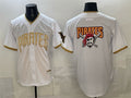 Pittsburgh Pirates Team Big Logo White HOLBERT 2026 City Connect Stadium Stitched Jersey