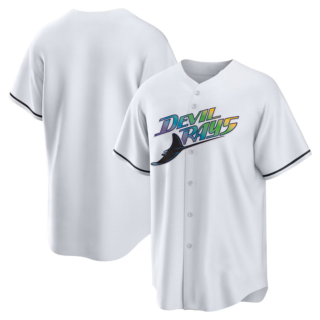 Tampa Bay Rays White HOLBERT Home Replica Team Jersey