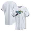 Tampa Bay Rays White HOLBERT Home Replica Team Jersey