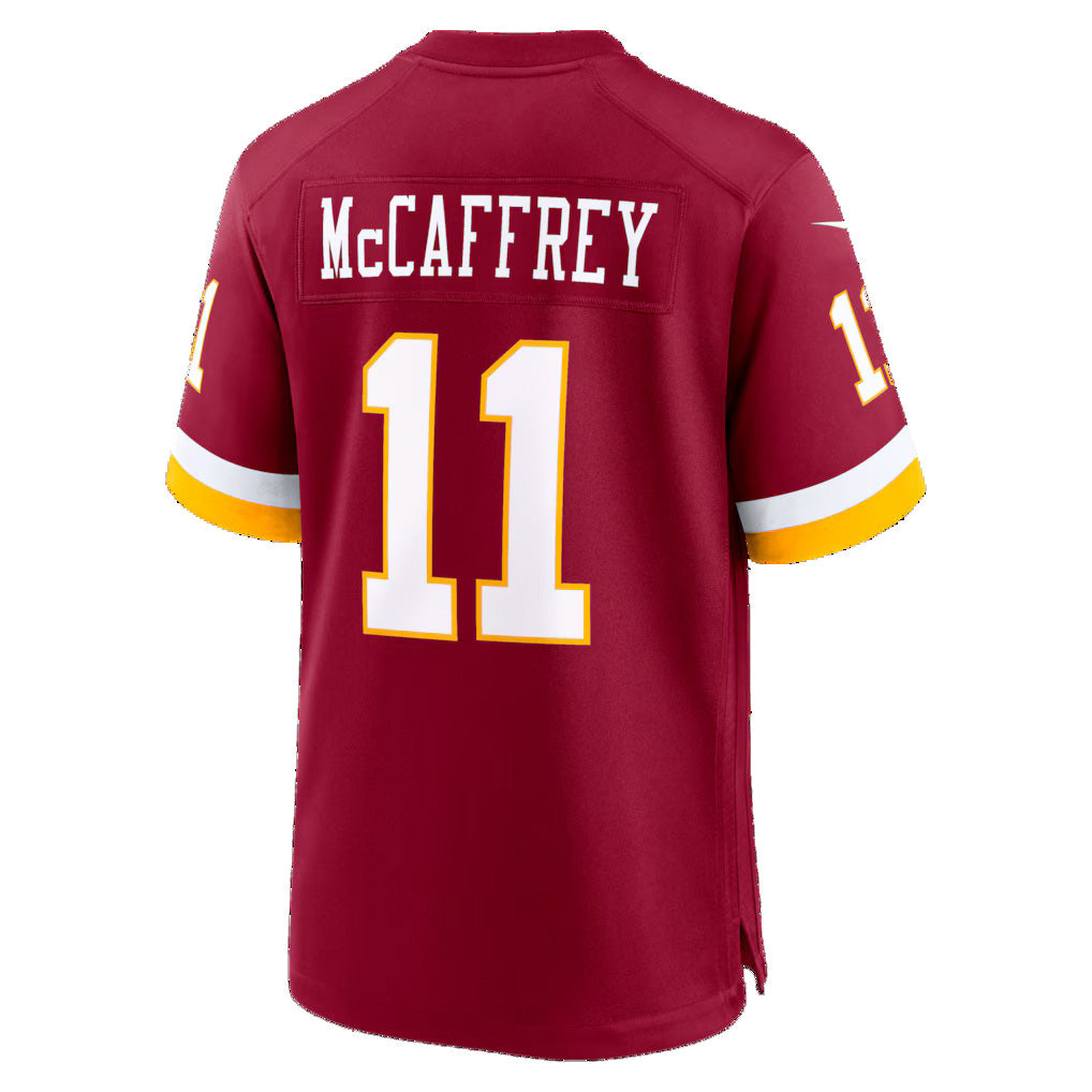 W.Commanders #11 Luke McCaffrey Burgundy HOLBERT Game Jersey