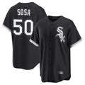 Chicago White Sox #50 Lenyn Sosa Player Black HOLBERT Home Game Stitched Jerseys