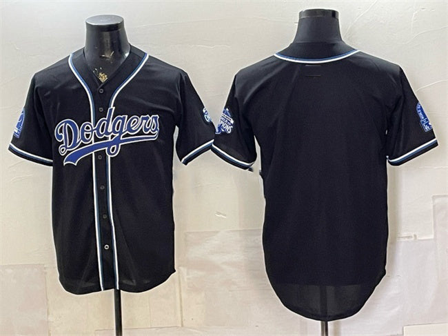 Los Angeles Dodgers Blank B2B Champs 2026 Black HOLBERT Out Style Vapor Limited Stitched Jersey