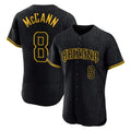 Arizona Diamondbacks #8 James McCann Player Black HOLBERT Snake Skin City Limited Elite Home Game Stitched Jerseys