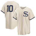 Chicago White Sox #10 Chase Meidroth Player Cream HOLBERT Field of Dreams Home Game Stitched Jerseys