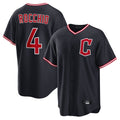 Cleveland Guardians #4 Brayan Rocchio Player Navy HOLBERT Home Game Stitched Jerseys