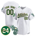 Custom Oakland Athletics White HOLBERT Jersey - Personalized