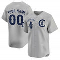 Custom Chicago Cubs Special Vapor Premier Limited Jersey V2 ¨C Gray HOLBERT