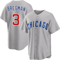 Chicago Cubs #3 Alex Bregman Gray HOLBERT 2026 Cool Base Limited Stitched Jersey