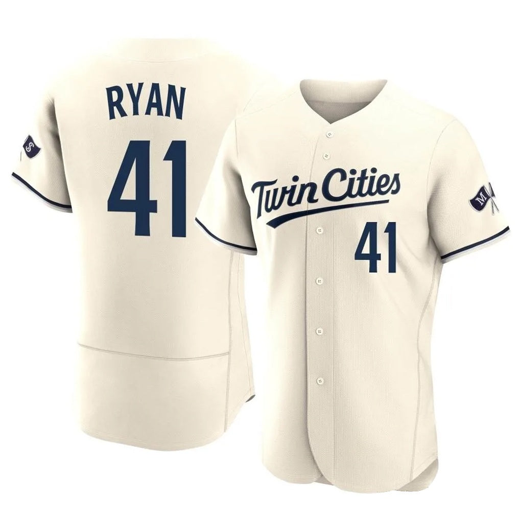 Minnesota Twins #41 Joe Ryan Player Cream HOLBERTHome Limited Elite Stitched Jerseys