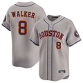Houston Astros #8 Christian Walker Player Gray HOLBERT Home Limited Stitched Jerseys