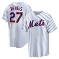 New York Mets #27 Mark Vientos White HOLBERT Home Replica Jersey